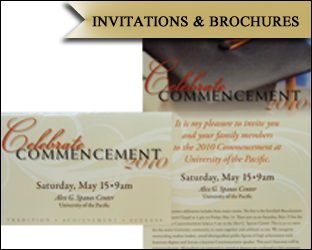 Invitations and Brochures